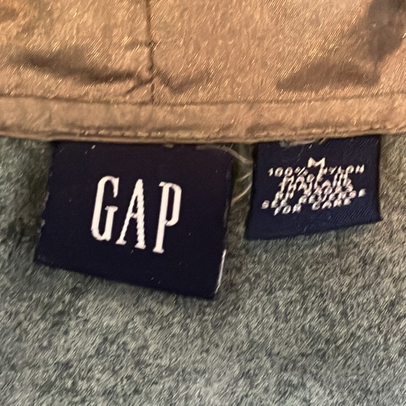 Gap men’s dark green quarter zip windbreaker jacket - Picture 4 of 12